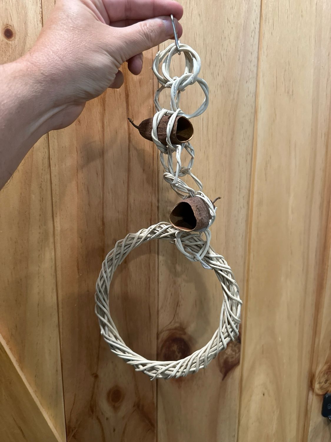 Small Bird Foraging Swing