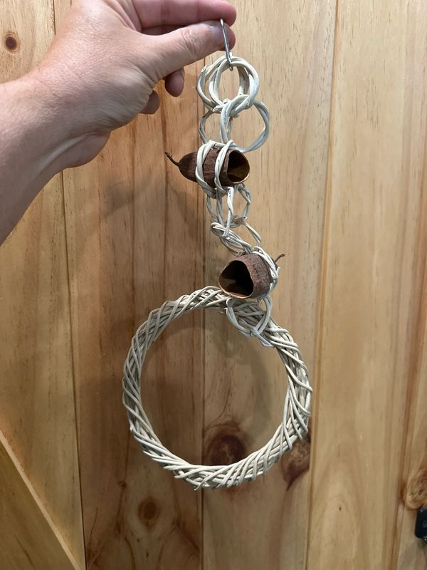 Small Bird Foraging Swing