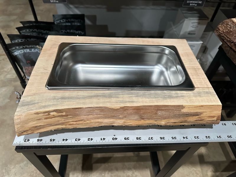 Biodiversity Foraging Cliff (Large Unfinished Clean Premium Pine Wood)