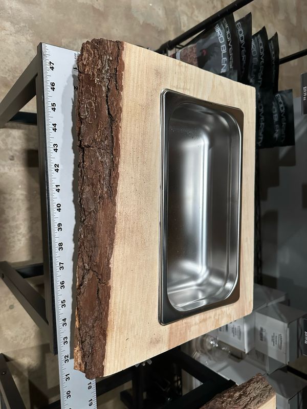 Biodiversity Foraging Cliff (Large Unfinished Clean Premium Pine Wood)