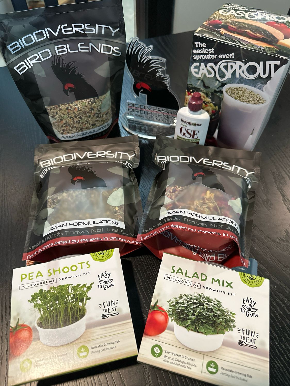 Biodiversity Soak/Sprout Bundle Box Level 2: "Sprout &amp; Grow”