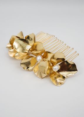 Golden Hydrangea Comb