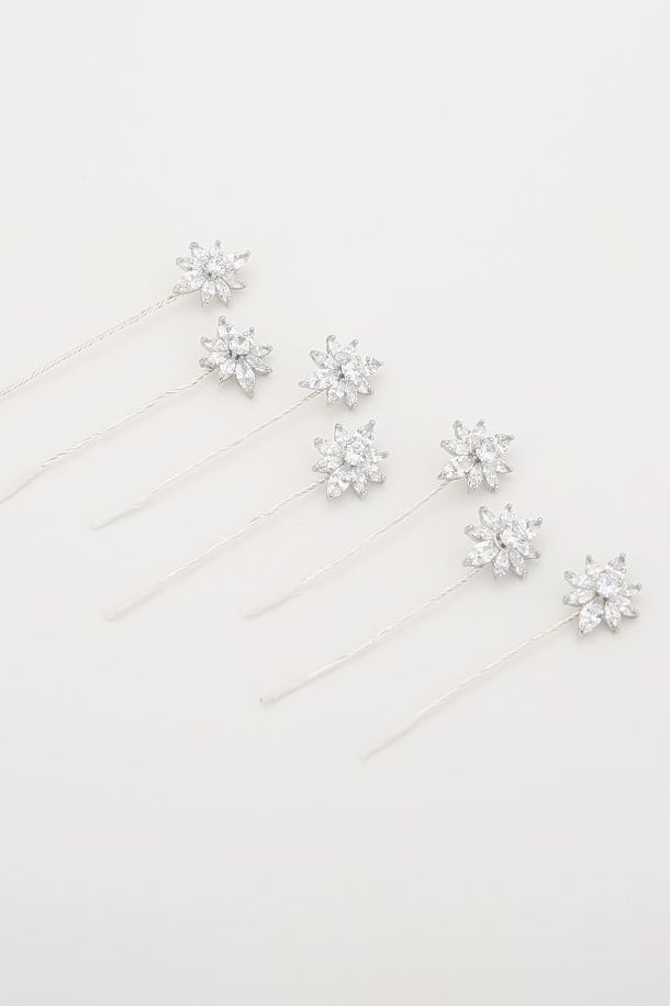 Starburst Crystal Hair Pins