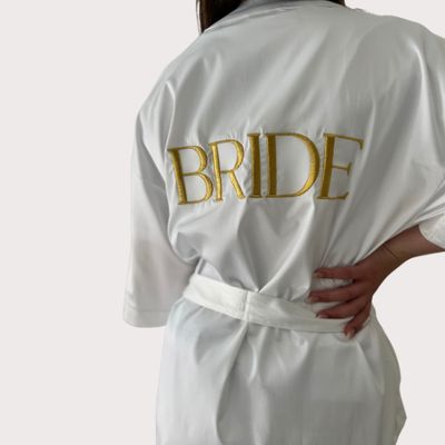 Adult Personalised Satin Robe