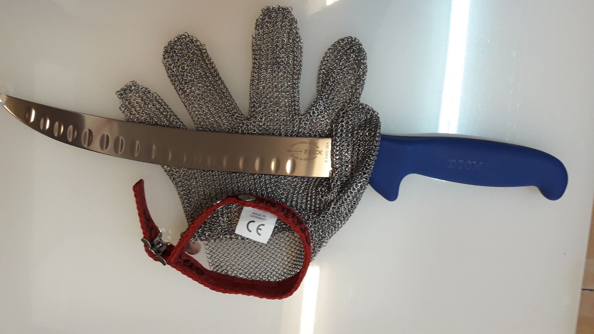 כפפת הגנה מקצועיות מנירוסטה (כולל אחריות) תוצרת גרמניה R1