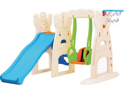 Grow &#39;n Up Scramble N Slide Swing Play Center
