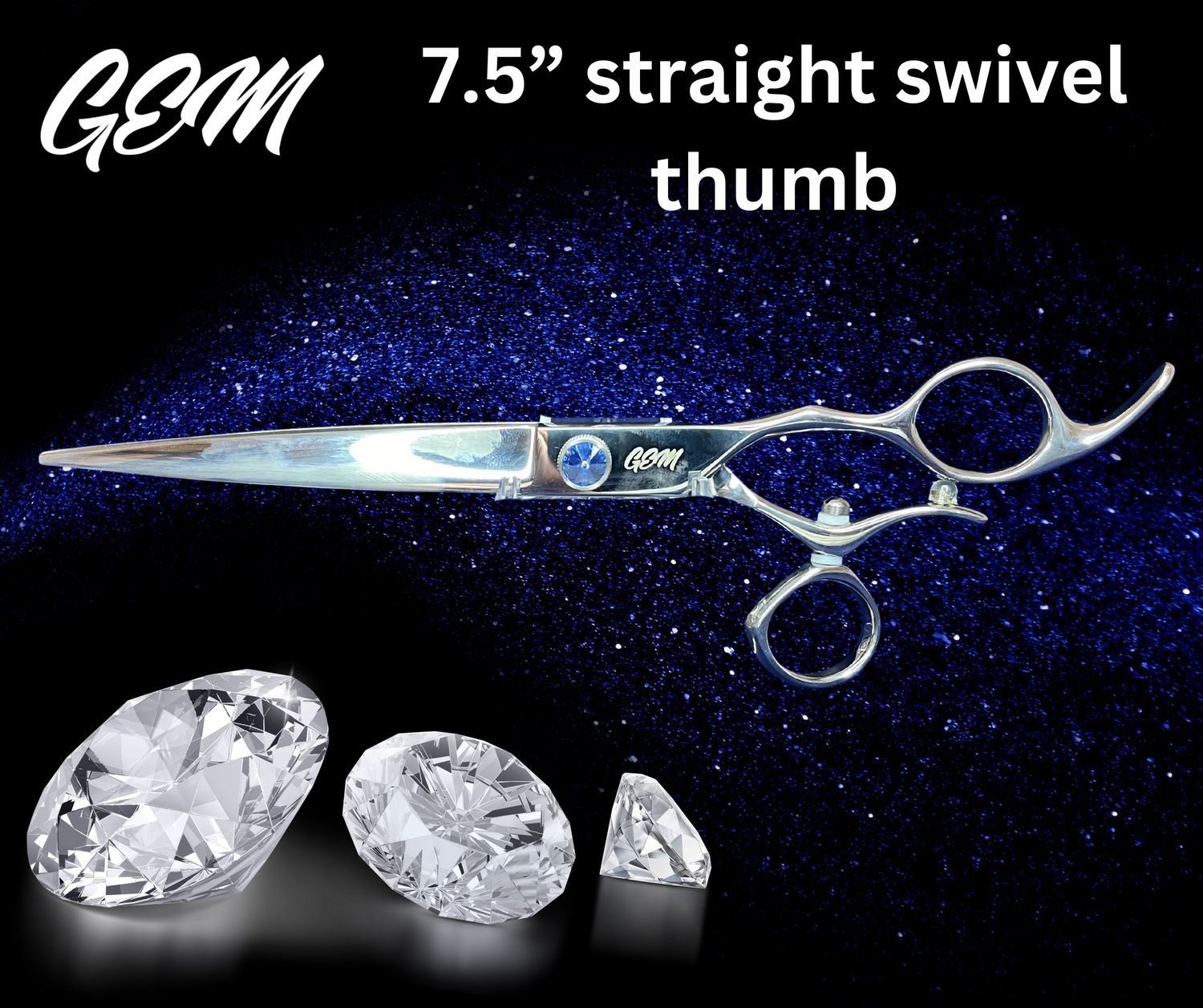 GEM 7.5 inch Straight Swivel Thumb GEM 7.5 inch Straight Swivel Thumb