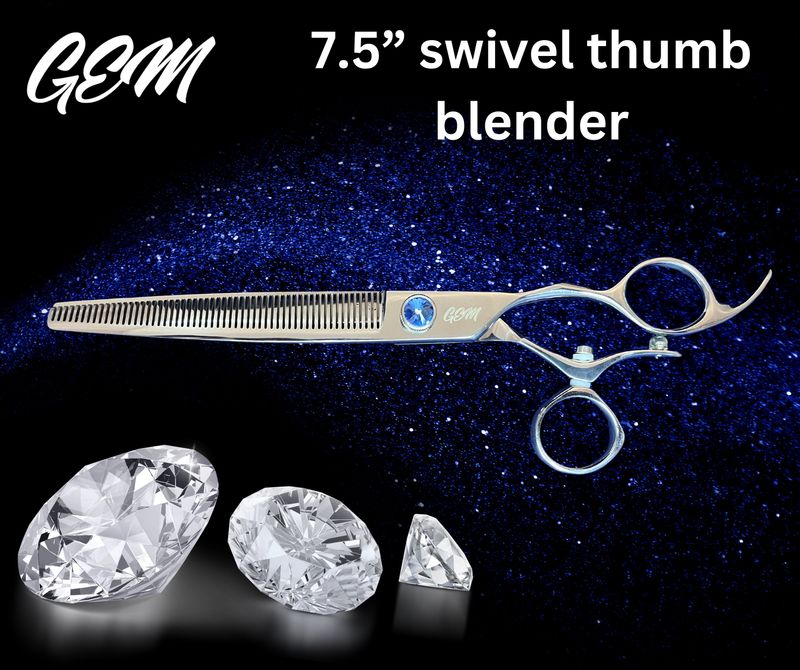 GEM 7.5 inch straight Thinner swivel thumb