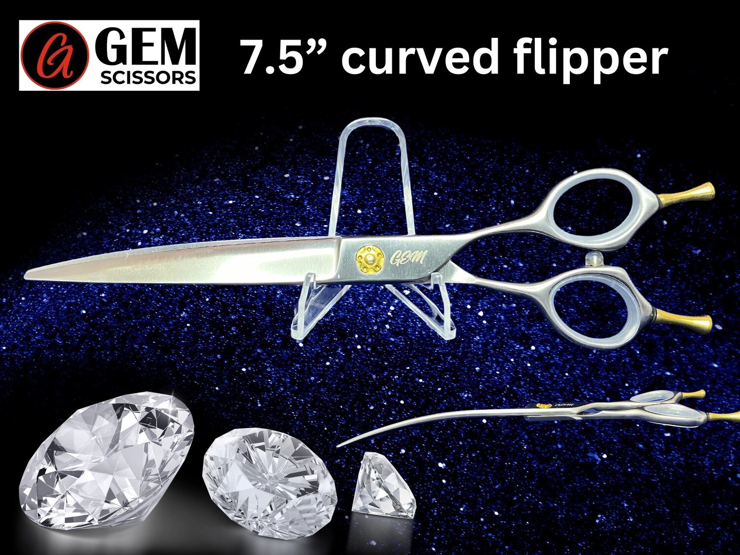 GEM 7.5 inch Curved Even Handle