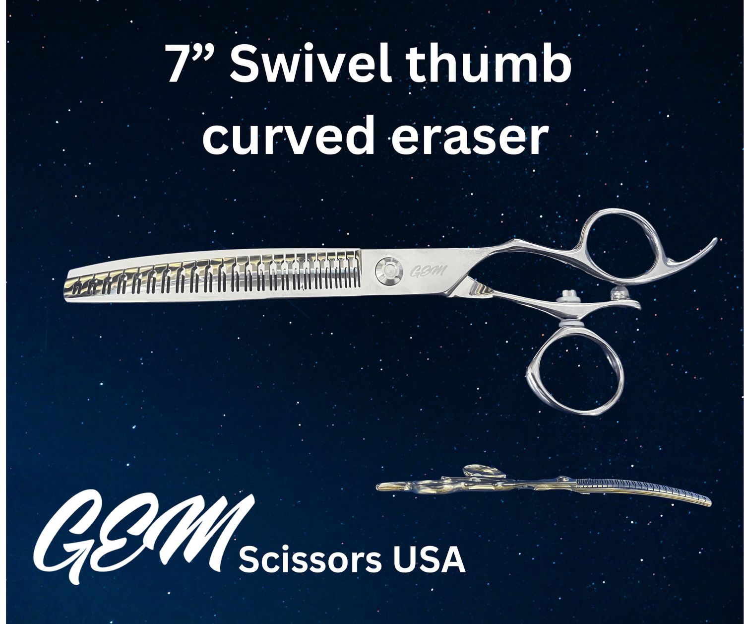 New Arrival!! 7 Inch Curved Eraser with Swivel Thumb Option New Arrival!! 7 Inch Curved Eraser with Swivel Thumb Option