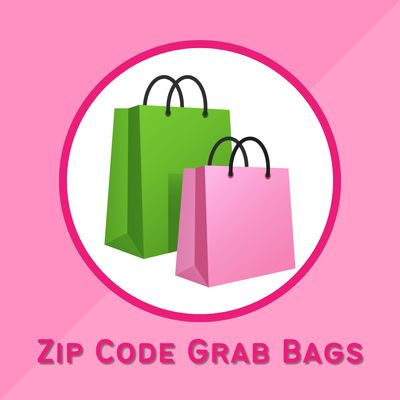 Zip Code Grab Bags (Zip Total + Add $3 if for shipping)