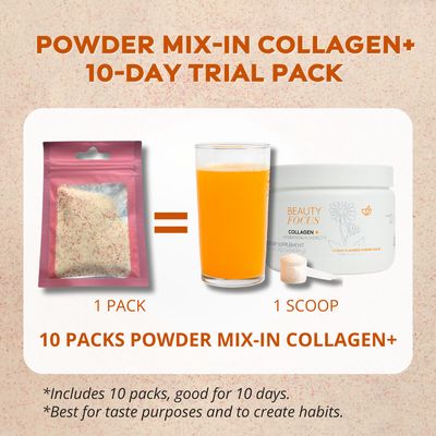 Powder Mix-In Collagen+ 10-DAY TRIAL PACK