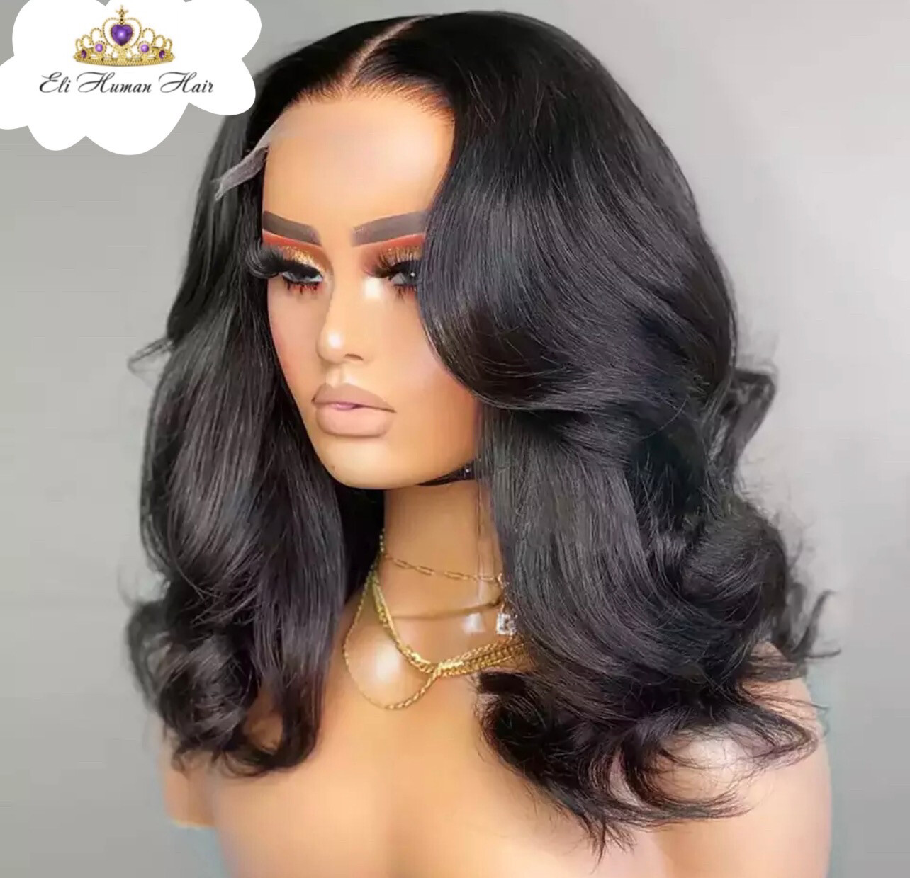 Wig 100% Human Hair 16”