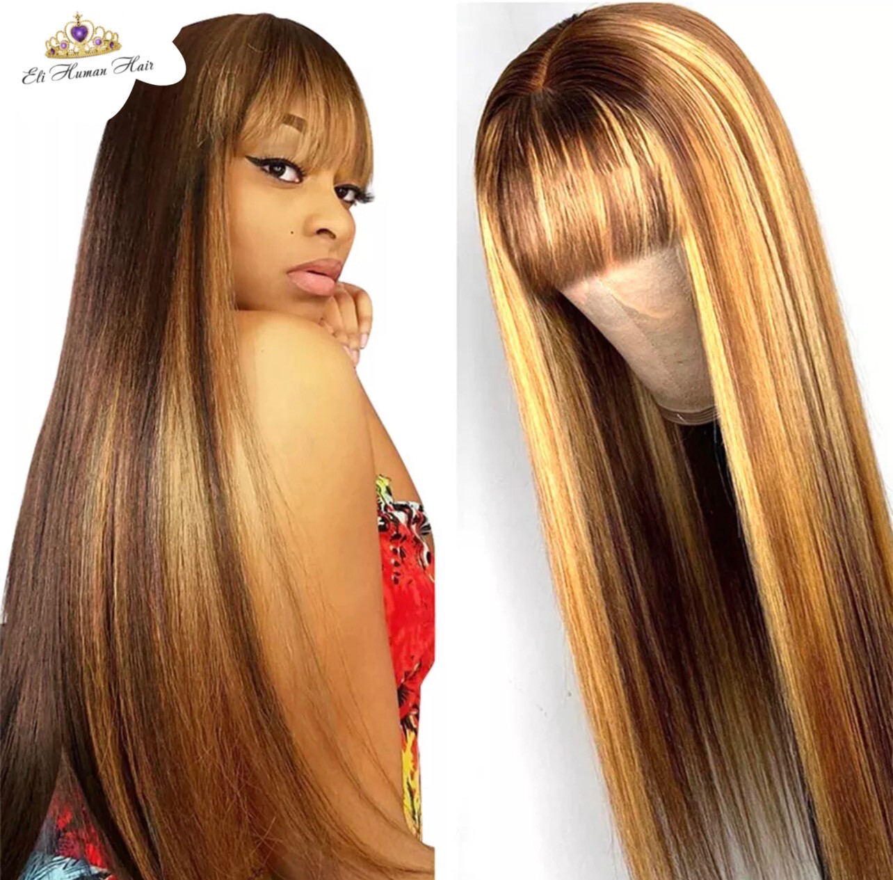 Wig 100% Human Hair