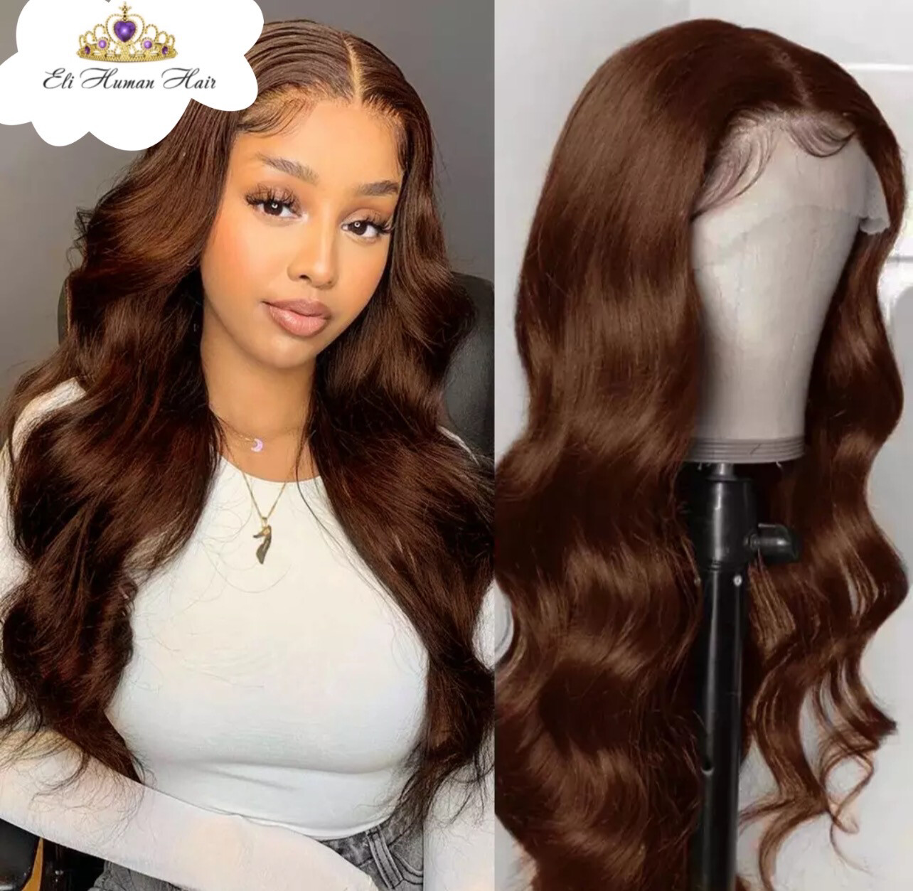 Wig 100% Human Hair