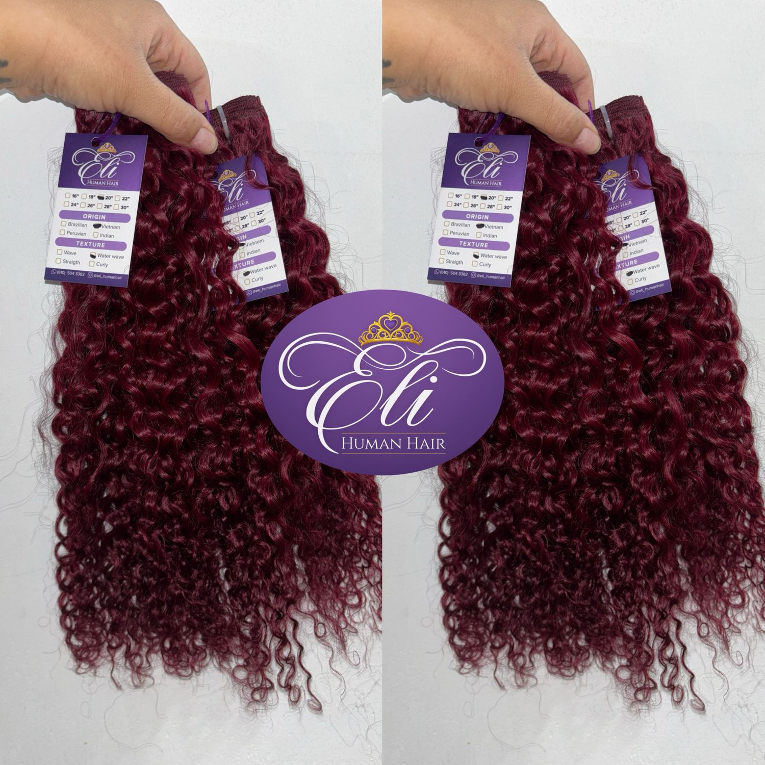 Hair Extensions Water Wavy / Ondas de agua