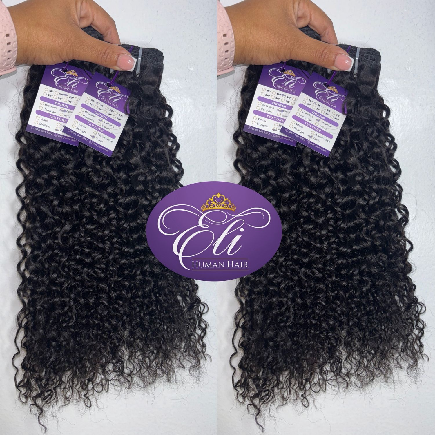 Hair Extensions Curly / Risado