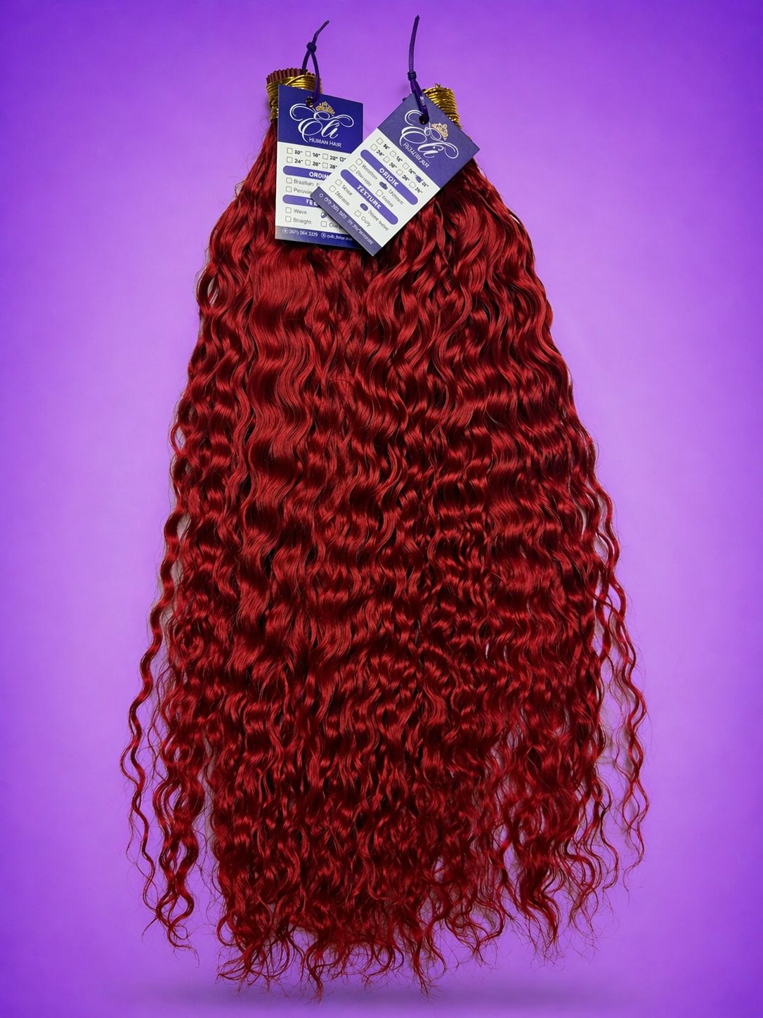 Hair Extensions Curly I-Tip / Risado