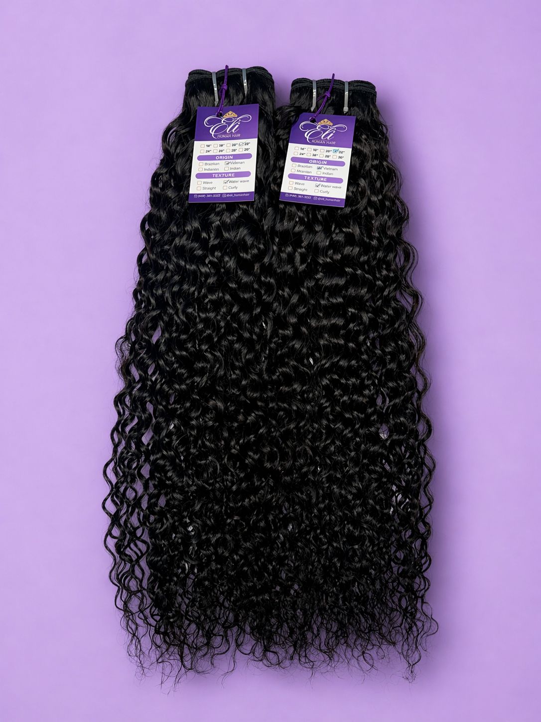 Hair Extensions Water Wavy / Ondas de Agua