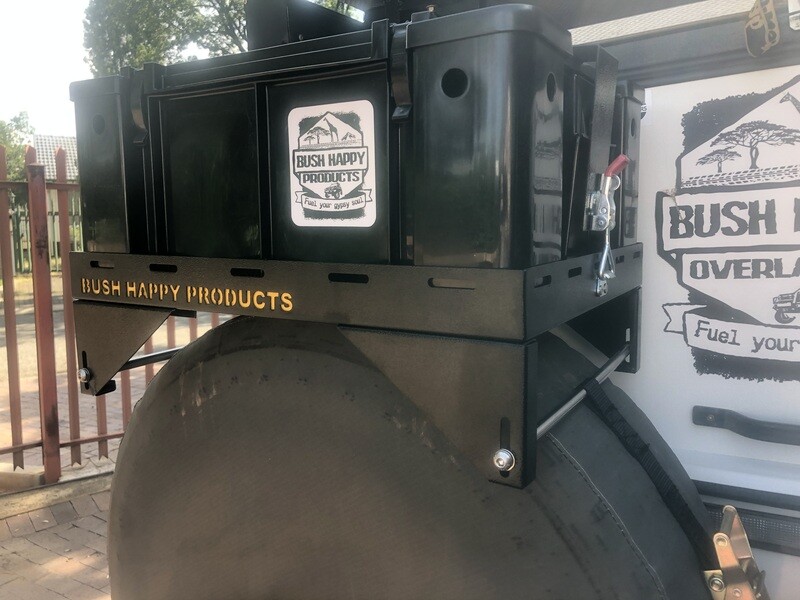 Spare Wheel / Roof Rack Carrier With Ammo Box Spare Wheel / Roof Rack Carrier With Ammo Box