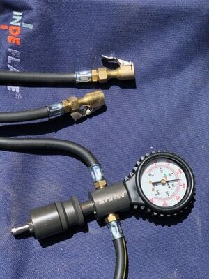 Indeflate 2 Hose Unit, Analogue Gauge
