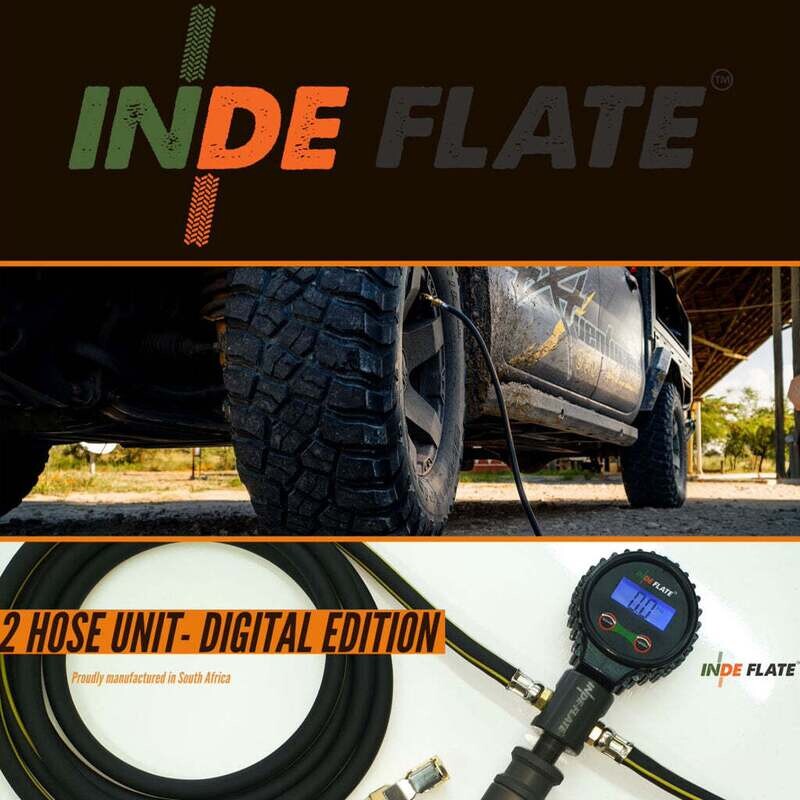 Indeflate 2 Hose Unit, Digital Gauge Indeflate 2 Hose Unit, Digital Gauge