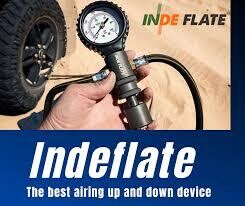 Indeflate 4 Hose Unit, Analogue Gauge Indeflate 4 Hose Unit, Analogue Gauge