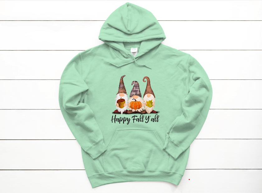 Happy Fall Y&#39;all Hoodie