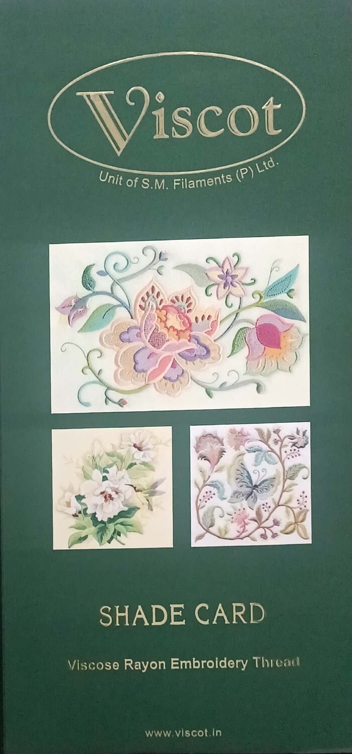 VISCOT SHADE CARD RAYON