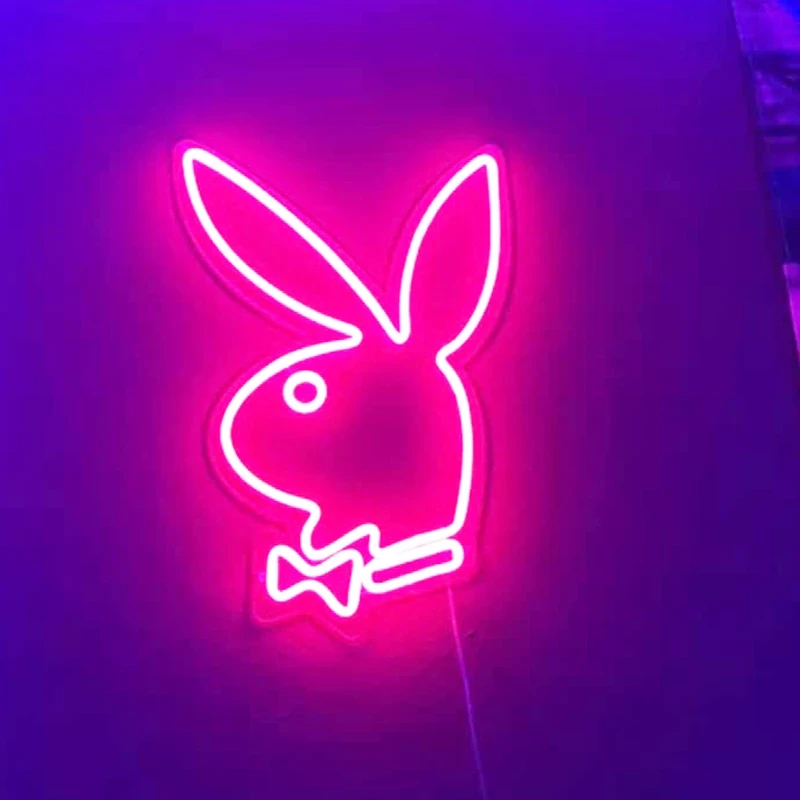 LED Neon Bunny