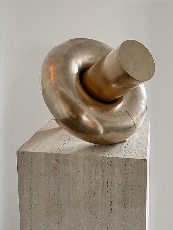 Bronze Axle on Limsestone