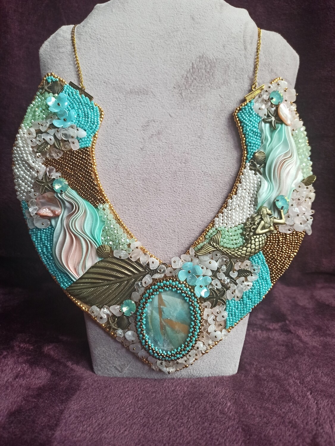 Ketting Crazy Lace Agaat met Rozenkwarts