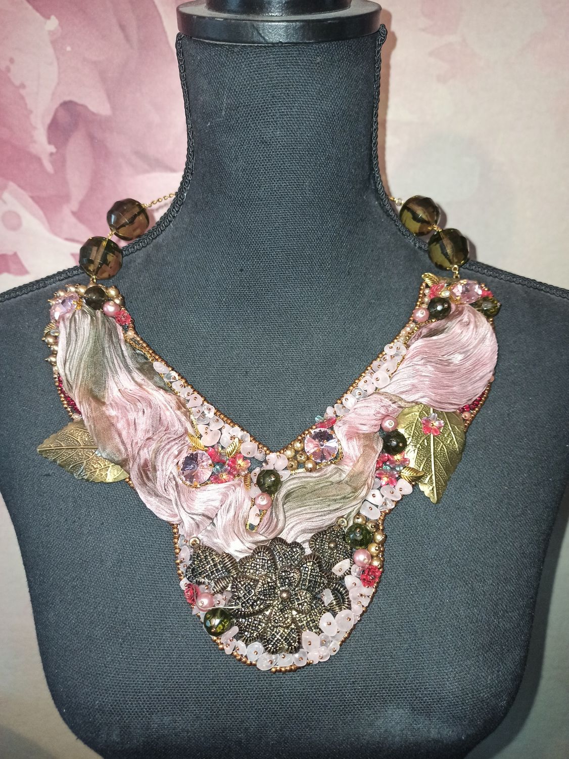 Ketting Rozekwarts Oudroze