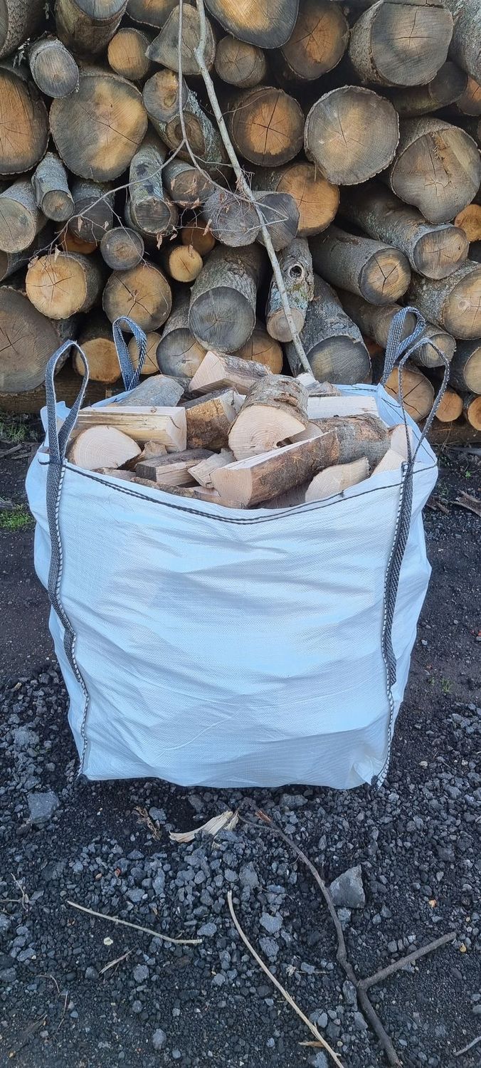 Mixed Kiln Dried Firewood Logs - 1 ​Bulk bag