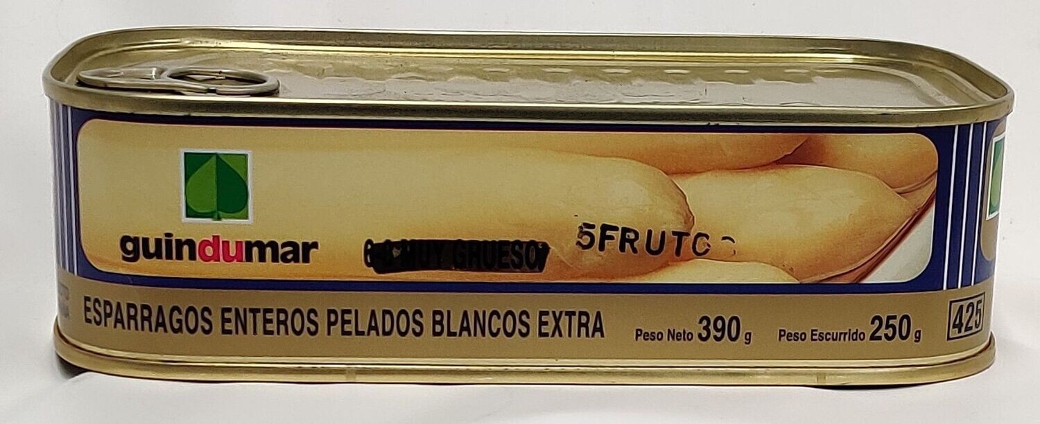 Espárrago muy grueso, 1/2 Kg