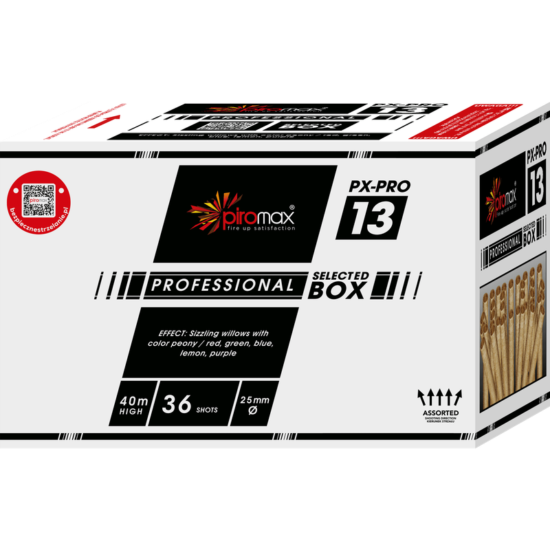 Piromax - Assorted-36Shots