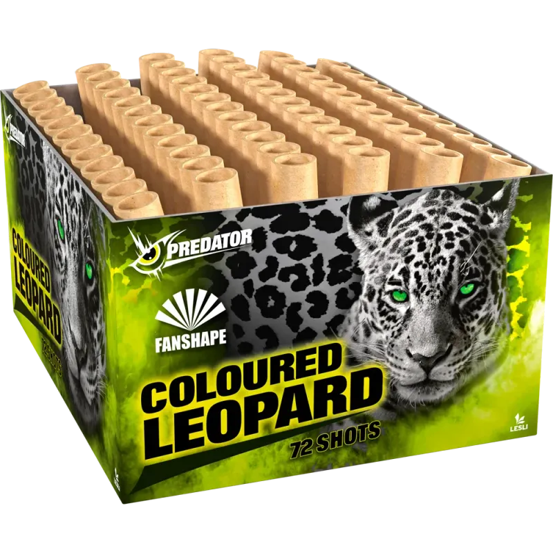 Lesli - Coloured Leopard Lesli - Coloured Leopard