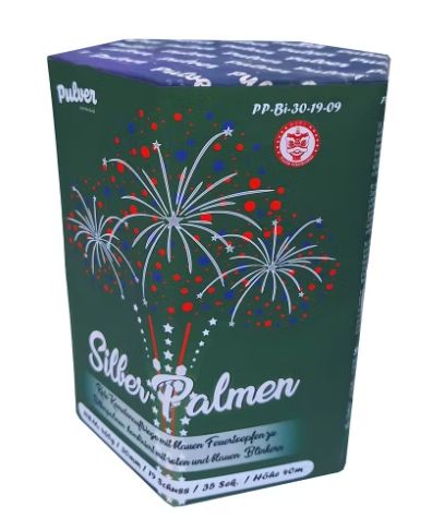 Pulver - Silber Palmen
