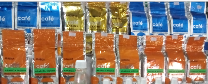 Café Robusta en Grain du Togo