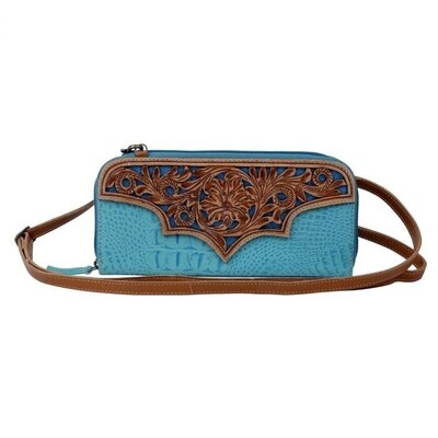 Strap Wallet turquoise