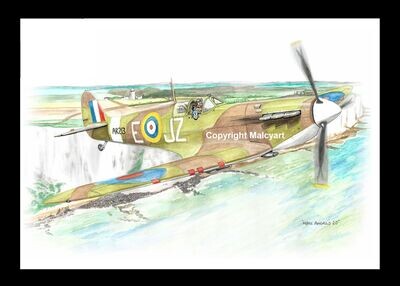 070 - A4 Mounted/Framed Print - 'Make Angels two zero'