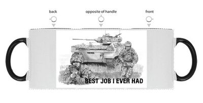 Infantry Warrior Best Job Mug