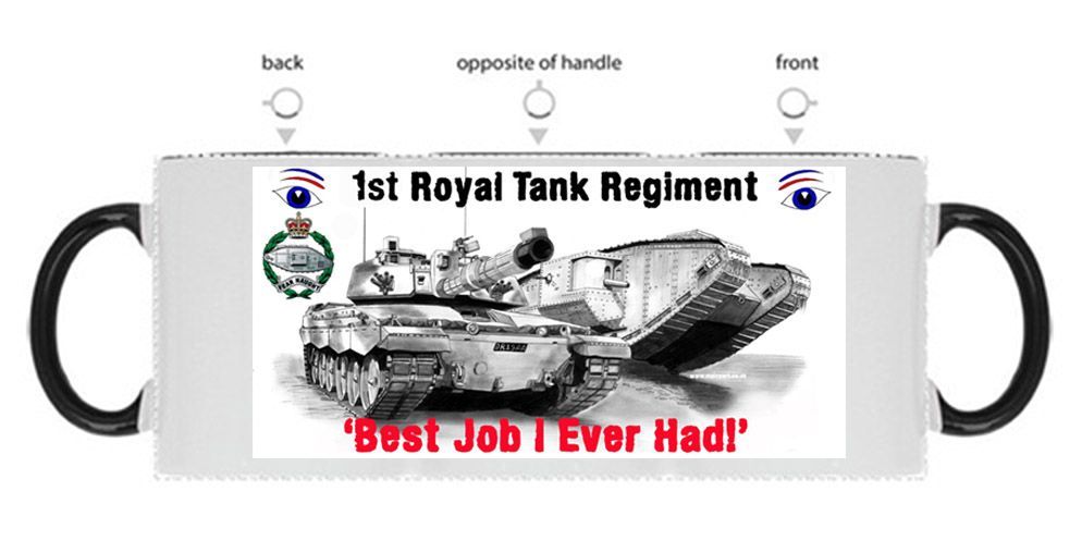 1RTR Challenger 2 Best Job Mug