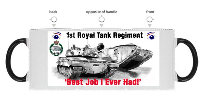 1RTR Challenger 2 Best Job Mug