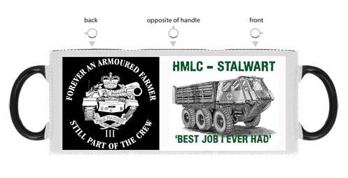 M028 - 3RTR Stalwart 'Best Job' Mug