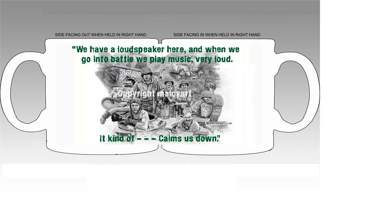 M036 - Kelly's 'Loudspeaker'  - Mug