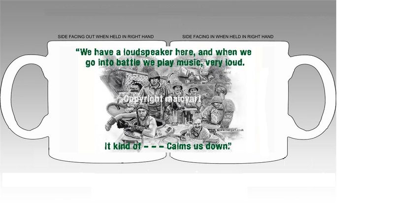 M036 - Kelly's 'Loudspeaker'  - Mug