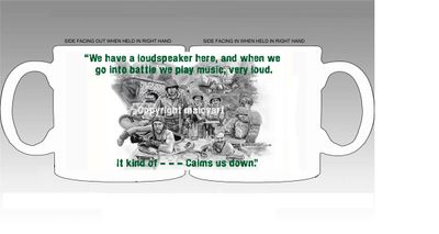 M036 - Kelly's 'Loudspeaker'  - Mug