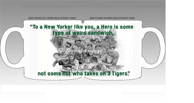 M037 - Kelly's 'Weird sandwich Hero' - Mug M037 - Kelly's 'Weird sandwich Hero' - Mug