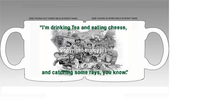 M038 - Kelly's 'Drinking tea' - Mug M038 - Kelly's 'Drinking tea' - Mug